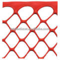 Orange plastic safety fence roll